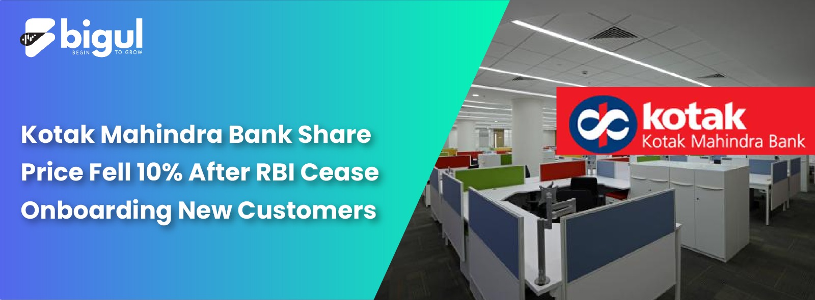 Kotak Mahindra Bank Share Price Fell 10% After RBI Cease Onboarding New Customers